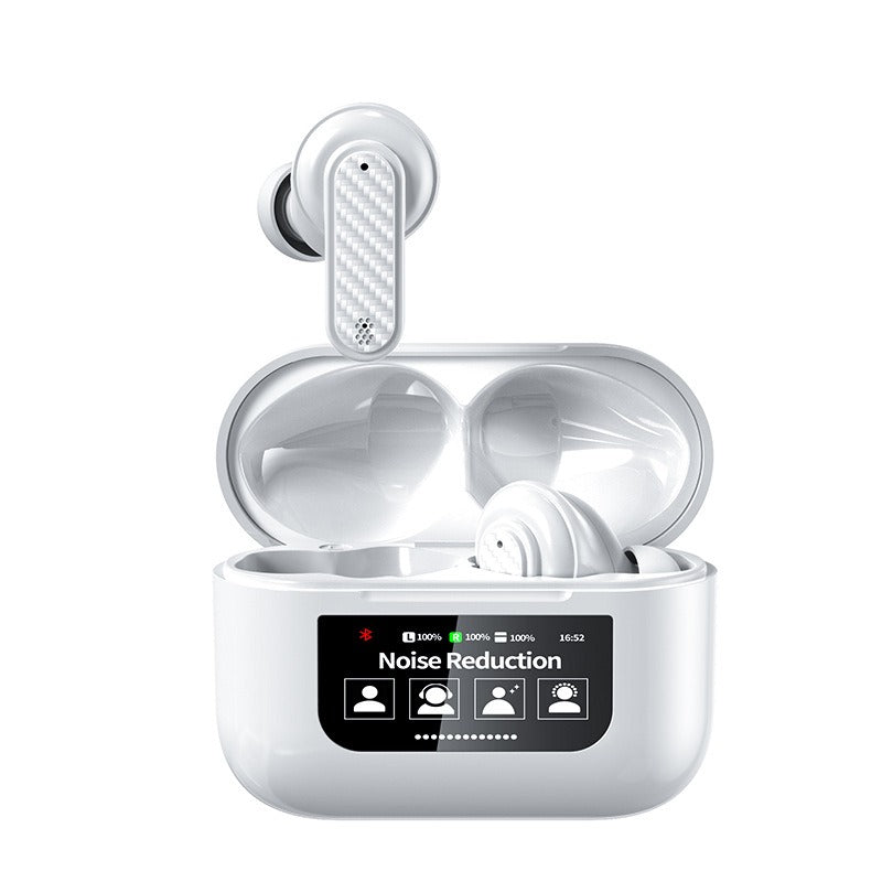AIRPODS WHITE NOISE CANCELLATION FEATHER