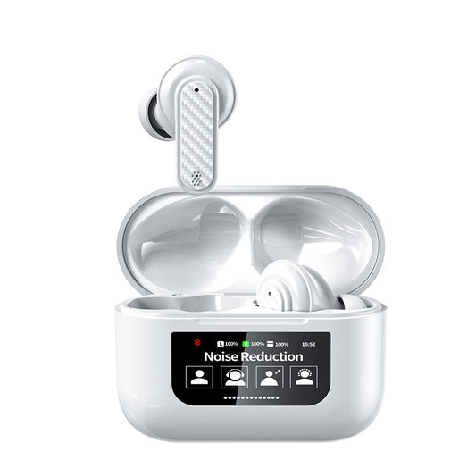 AIRPODS WHITE NOISE CANCELLATION FEATHER